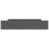 Cajones de cama 2 unidades madera maciza de pino gris 4