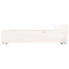Gavetas de cama 4 pcs madeira de pinho maciça branco 5
