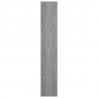 Estantería de madera contrachapada gris Sonoma 36x30x171 cm 4
