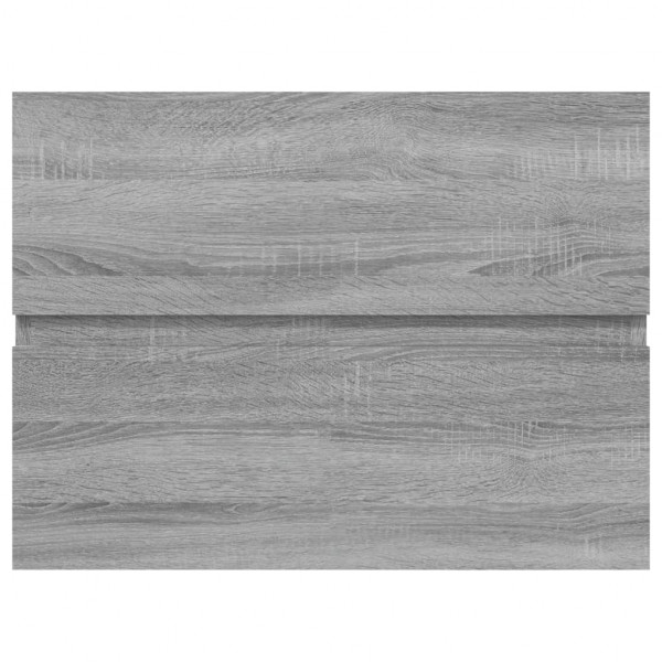 Móvel p/ lavatório 60x38.5x45 cm derivados madeira cinza sonoma M 3
