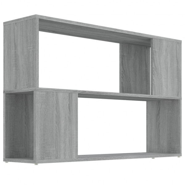Estantería de madera contrachapada gris Sonoma 100x24x63 cm M 2