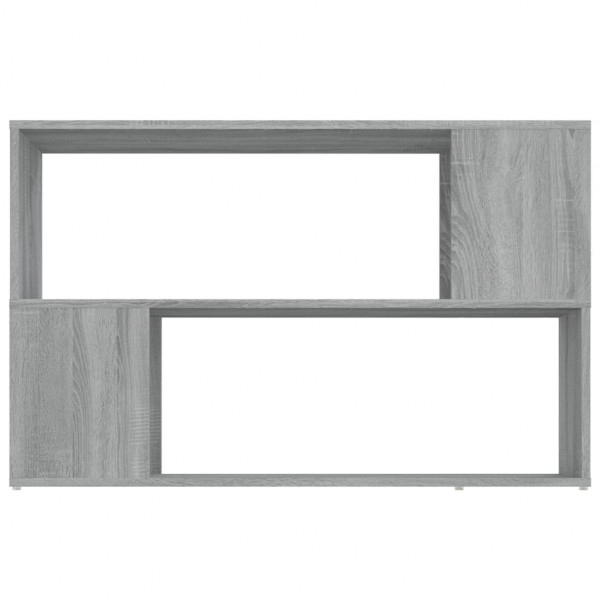 Estantería de madera contrachapada gris Sonoma 100x24x63 cm M 5