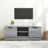 Mueble de TV madera contrachapada gris Sonoma 102x35x36.5 cm 1