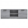 Mueble de TV madera contrachapada gris Sonoma 102x35x36.5 cm 3