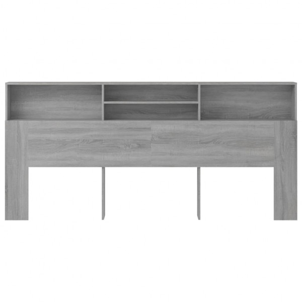 Mueble cabecero color gris Sonoma 220x19x103.5 cm M 3