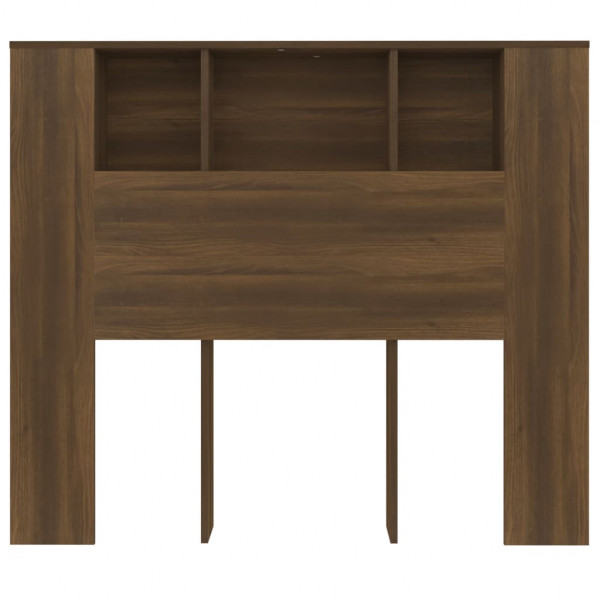 Mueble cabecero color roble marrón 120x18.5x104.5 cm M 4