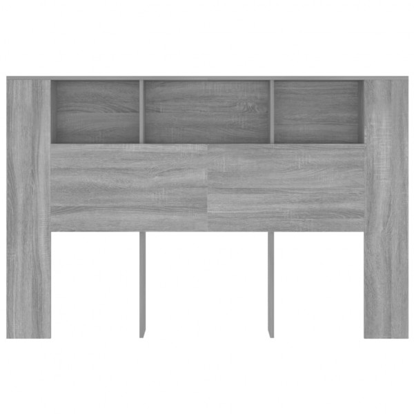 Mueble cabecero gris Sonoma 160x18.5x104.5 cm M 4