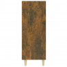 Aparador madera contrachapada roble ahumado 69.5x32.5x90 cm 4
