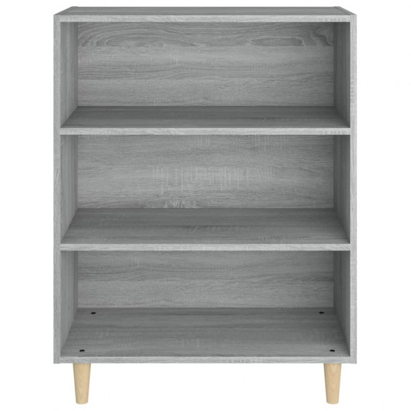 Aparador de madera contrachapada gris Sonoma 69.5x32.5x90 cm M 3