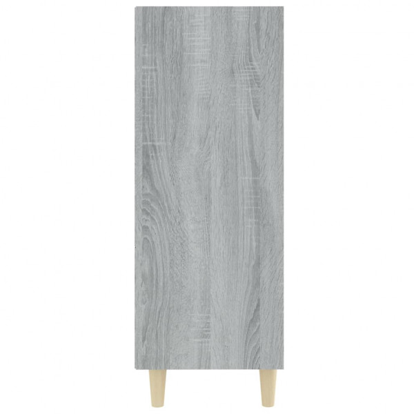 Aparador de madera contrachapada gris Sonoma 69.5x32.5x90 cm M 4