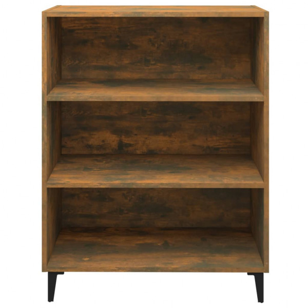 Aparador madera contrachapada roble ahumado 69.5x32.5x90 cm M 3