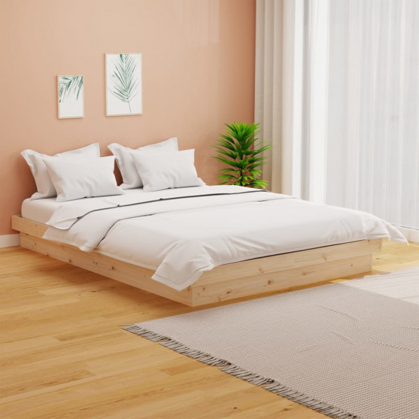 Estructura de cama madera King Size 150x200 cm D