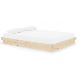 Estructura de cama madera King Size 150x200 cm H