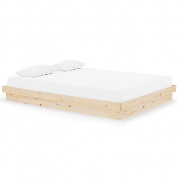 Estructura de cama madera King Size 150x200 cm M 2