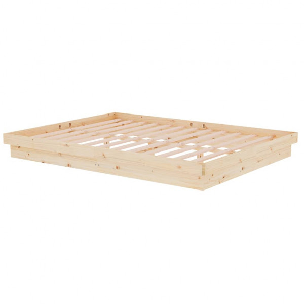 Estructura de cama madera King Size 150x200 cm M 4