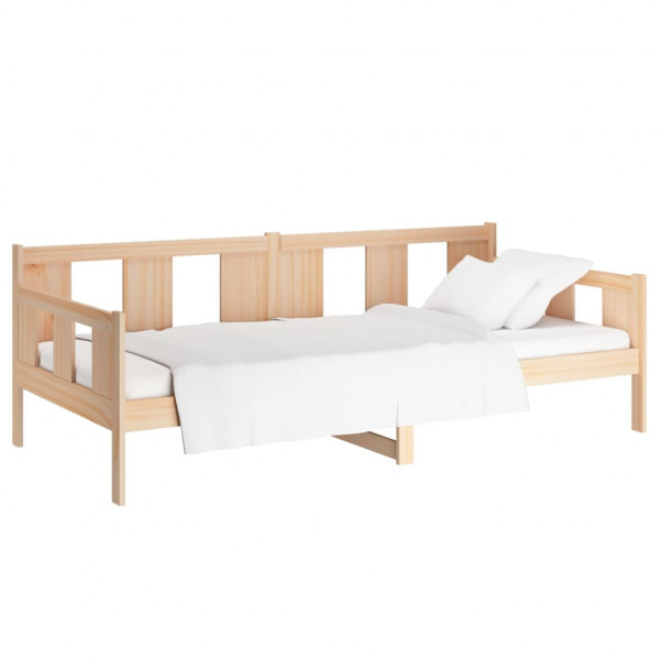 Sofá cama madera maciza de pino 90x190 cm M 3