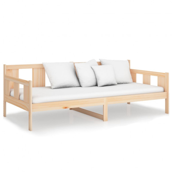 Sofá cama madera maciza de pino 90x190 cm M 5