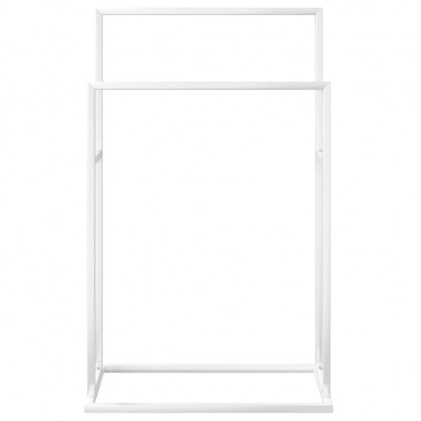 Toalheiro de pé 48x24x78.5 cm ferro branco M 3