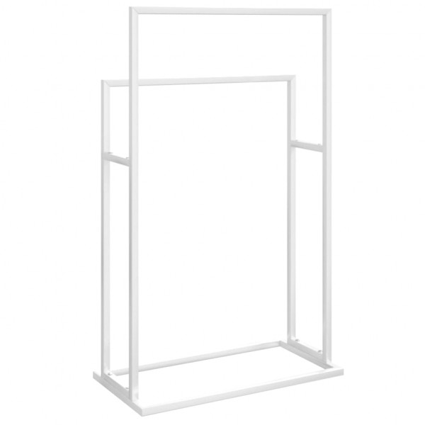 Toalheiro de pé 48x24x78.5 cm ferro branco M 5