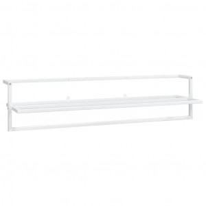 Toallero de hierro blanco 95x25x22 cm H