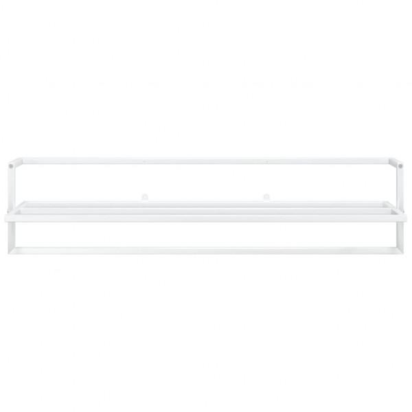 Toalheiro 95x25x22 cm ferro branco M 3