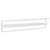 Toallero de hierro blanco 95x25x22 cm 5