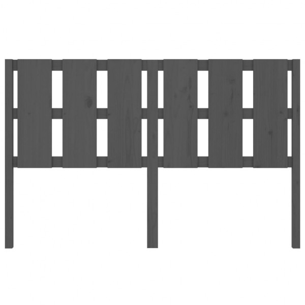 Cabeceira de cama 155.5x4x100 cm pinho maciço cinzento M 4