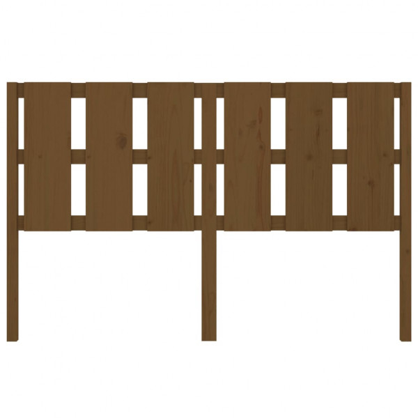Cabeceira de cama 155.5x4x100 cm pinho maciço castanho mel M 4