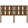 Cabeceira de cama 155.5x4x100 cm pinho maciço castanho mel 4