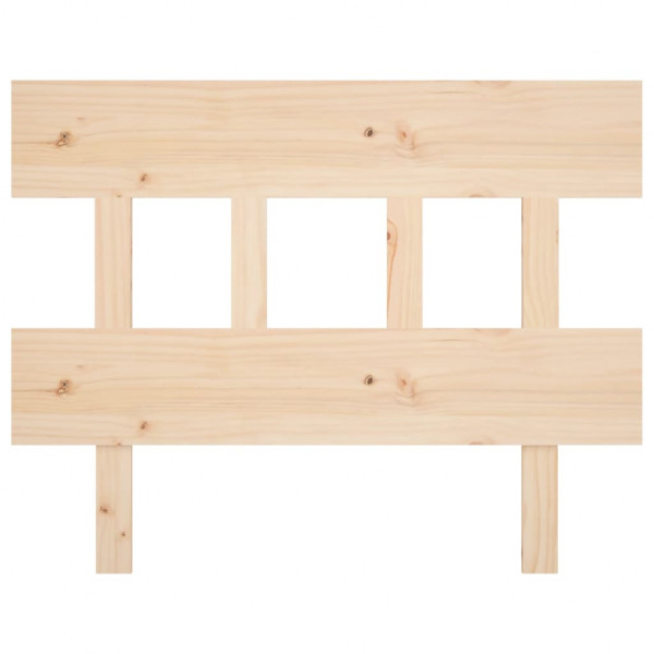 Cabecero de cama madera maciza de pino 93.5x3x81 cm M 3