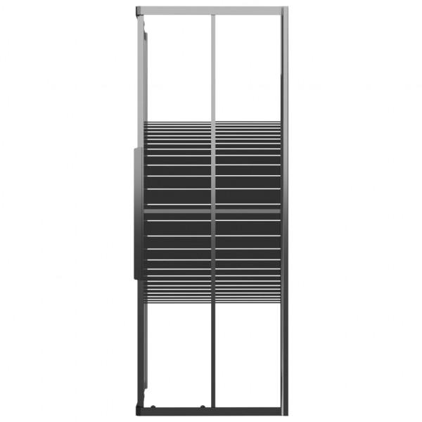 Cabine de duche riscas ESG 80x80x180 cm preto M 3