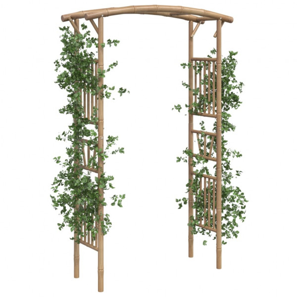 Arco para rosas em bambu 118x40x187 cm M 3