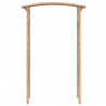 Arco para rosas de bambú 118x40x187 cm 4