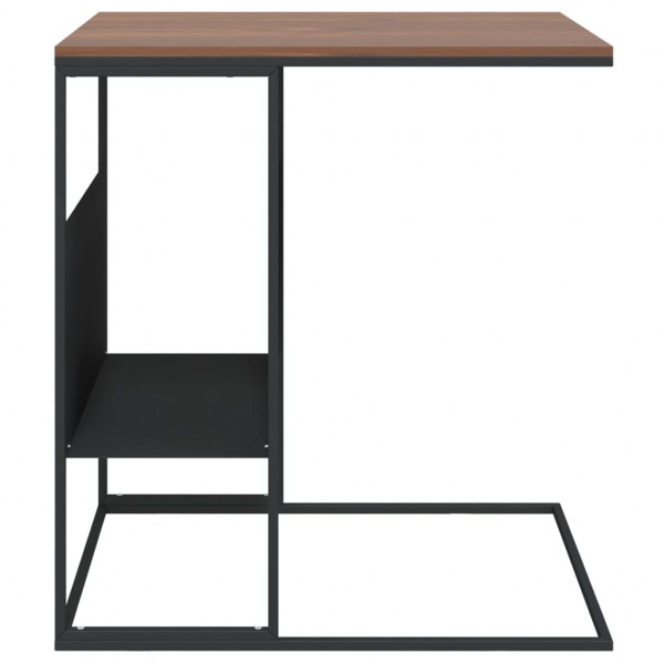 Mesa de apoio 55x36x59.5 cm derivados de madeira preto M 3