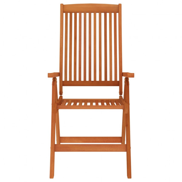 Sillas de jardín plegables 6 uds madera maciza de eucalipto M 3