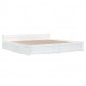 Estructura de cama con cajones blanco super king 180x200 cm 4
