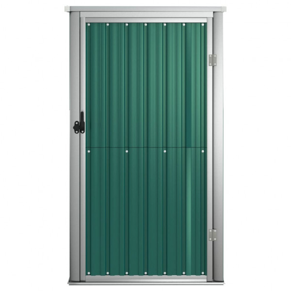 Abrigo p/ ferramentas jardim 88x89x161cm aço galvanizado verde M 3