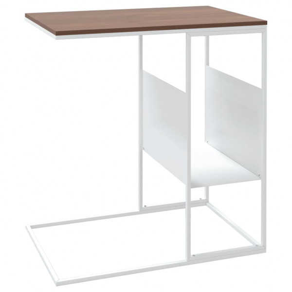 Mesa de apoio 55x36x59.5 cm derivados de madeira branco M 5