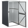 Abrigo ferramentas jardim 88x89x161cm aço galvanizado antracite 5