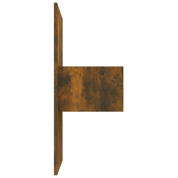 Cabecero de cama y mesitas madera contrachapada roble ahumado M 5