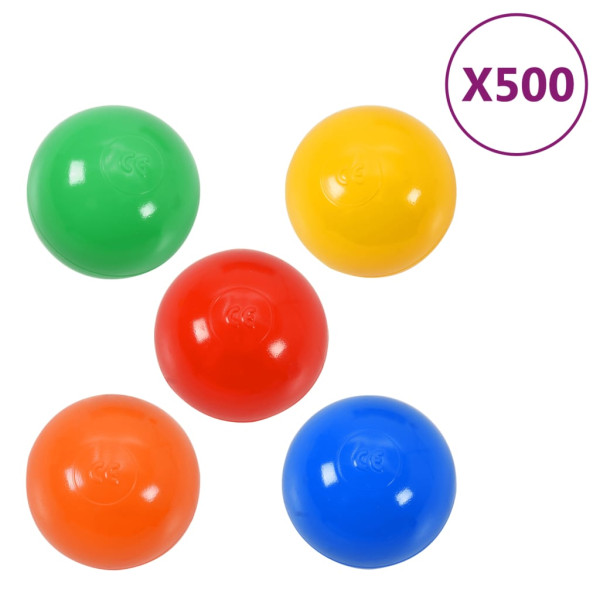Bolas de brincar 500 pcs multicolor M 3