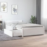 Estrutura cama com gavetas 90x190 cm Single branco 1