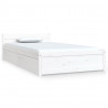 Estrutura cama com gavetas 90x190 cm Single branco 2