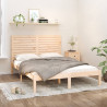 Estructura de cama de madera maciza 140x200 cm 1