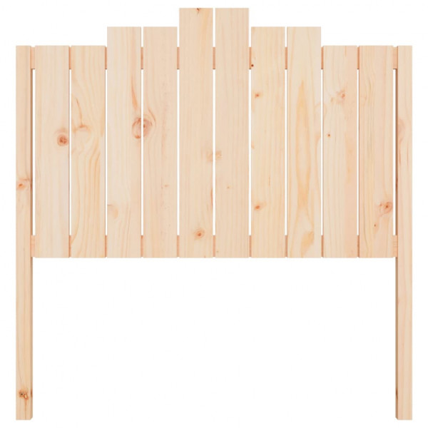 Cabecero de cama madera maciza de pino 106x4x110 cm M 4