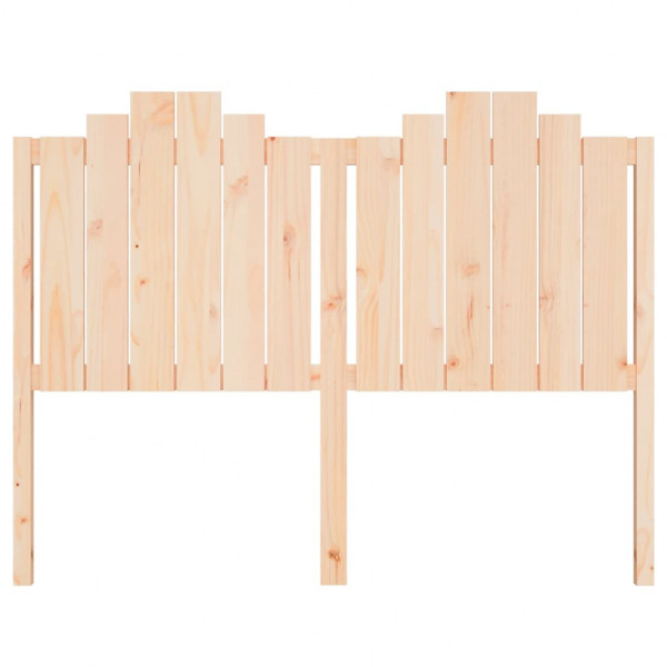 Cabecero de cama madera maciza de pino 146x4x110 cm M 4