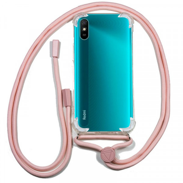Carcasa COOL para Xiaomi Redmi 9A / 9AT Cordón Rosa D