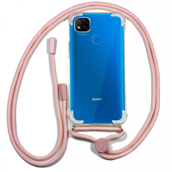 Carcasa COOL para Xiaomi Redmi 9C / 10A Cordón Rosa D