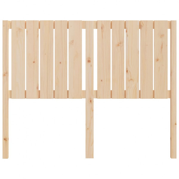 Cabecero de cama madera maciza de pino 125.5x4x100 cm M 4