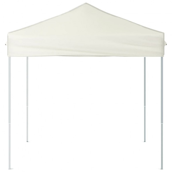 Carpa para fiestas plegable color crema 2x2 m M 3